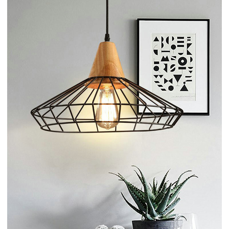 Đèn thả trang trí VERGA bao gồm bóng Led Edison ST64 - 4w