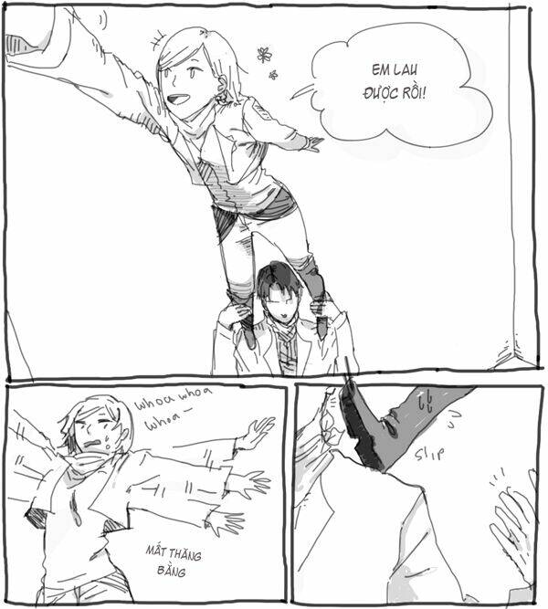 đại chiến titan - những sưu tầm về doujinshi chapter 59 3