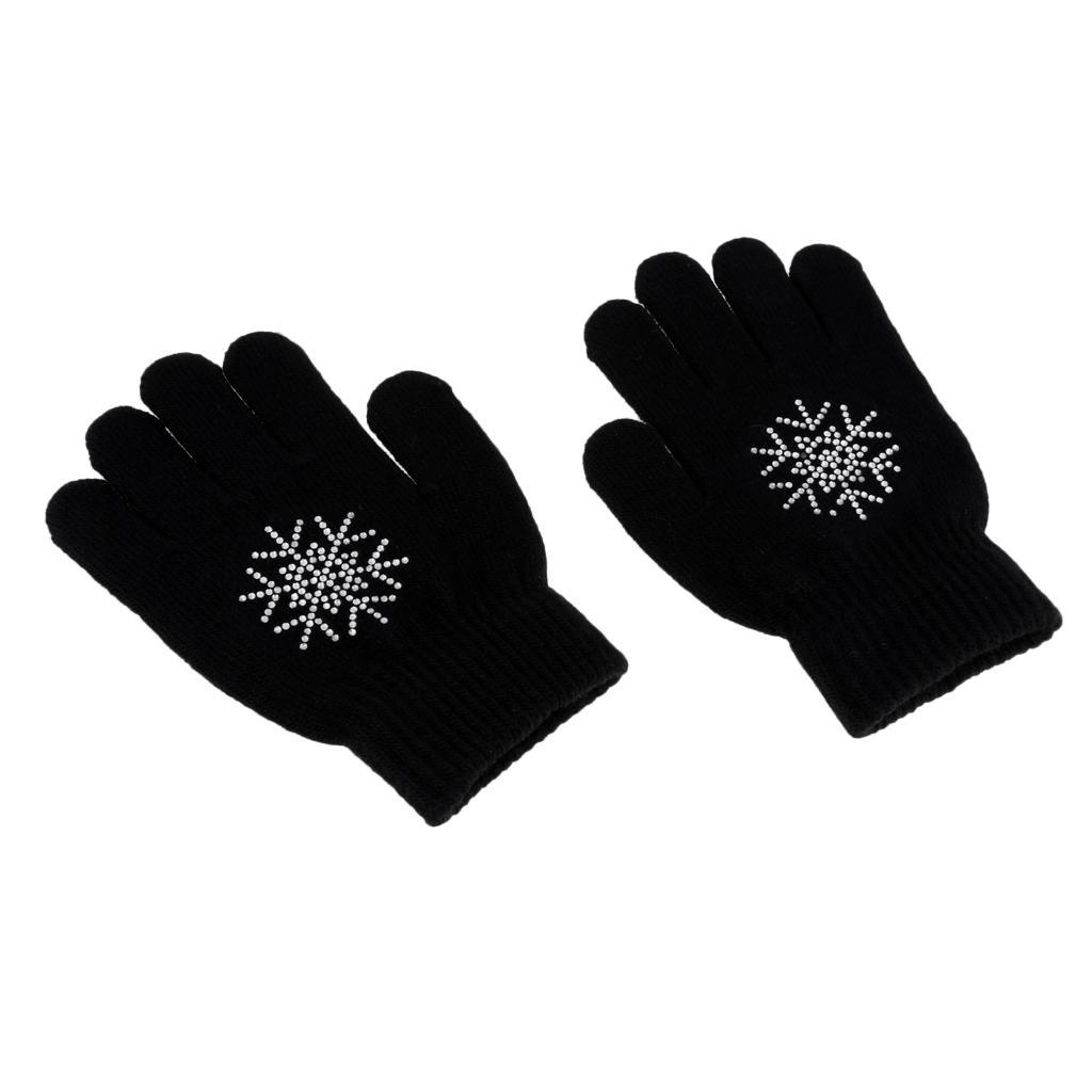 2-Pair Skating Gloves Stretch Gloves Outdoor