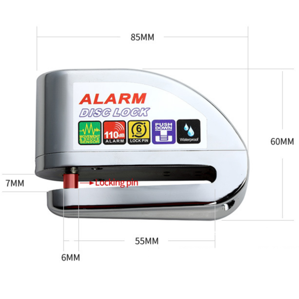 Ổ Khóa Chống Trộm Xe Máy KN-303
