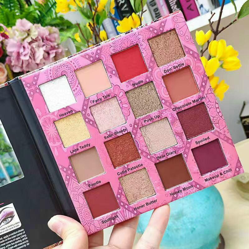 Bảng Phấn Mắt nhủ ũ mịn Eyeshadow 16 Ô