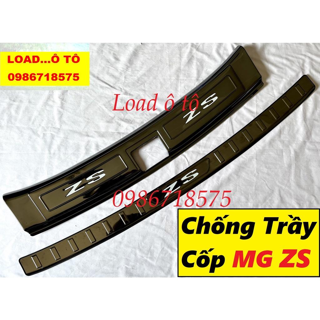 Chống Trầy Cốp Xe MG ZS 2022-2023 Mẫu Titan Mặt Gương Bóng Cao Cấp
