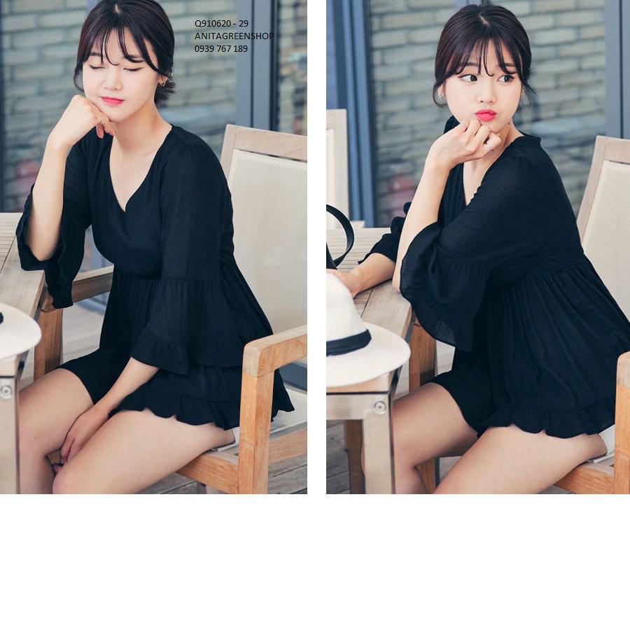 Q910620 ÁO VOAN BABY DOLL