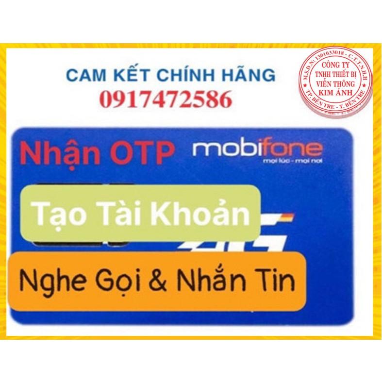 SIM MOBIFONE NHẬN TIN NHẮN VÀ LÀM CÔNG VIỆC, NGHE GỌI VÀ NHẮN TIN TỐT - HÀNG CHÍNH HÃNG