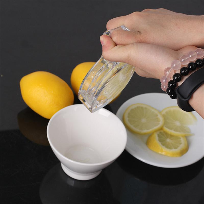 1 Máy Ép Nước Bằng Tay Acrylic Chanh Cam Kẹp Máy Ép Trái Cây Hình Cá Bền Trong Suốt Nhà Bếp