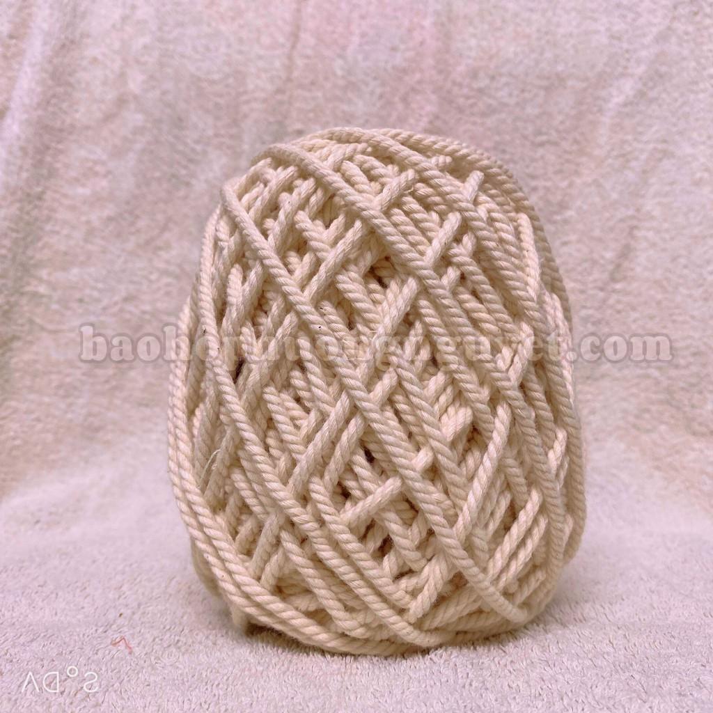 Combo 10 kg Dây cotton, dây trang trí, dây thừng Macrame size 3-4-5mm