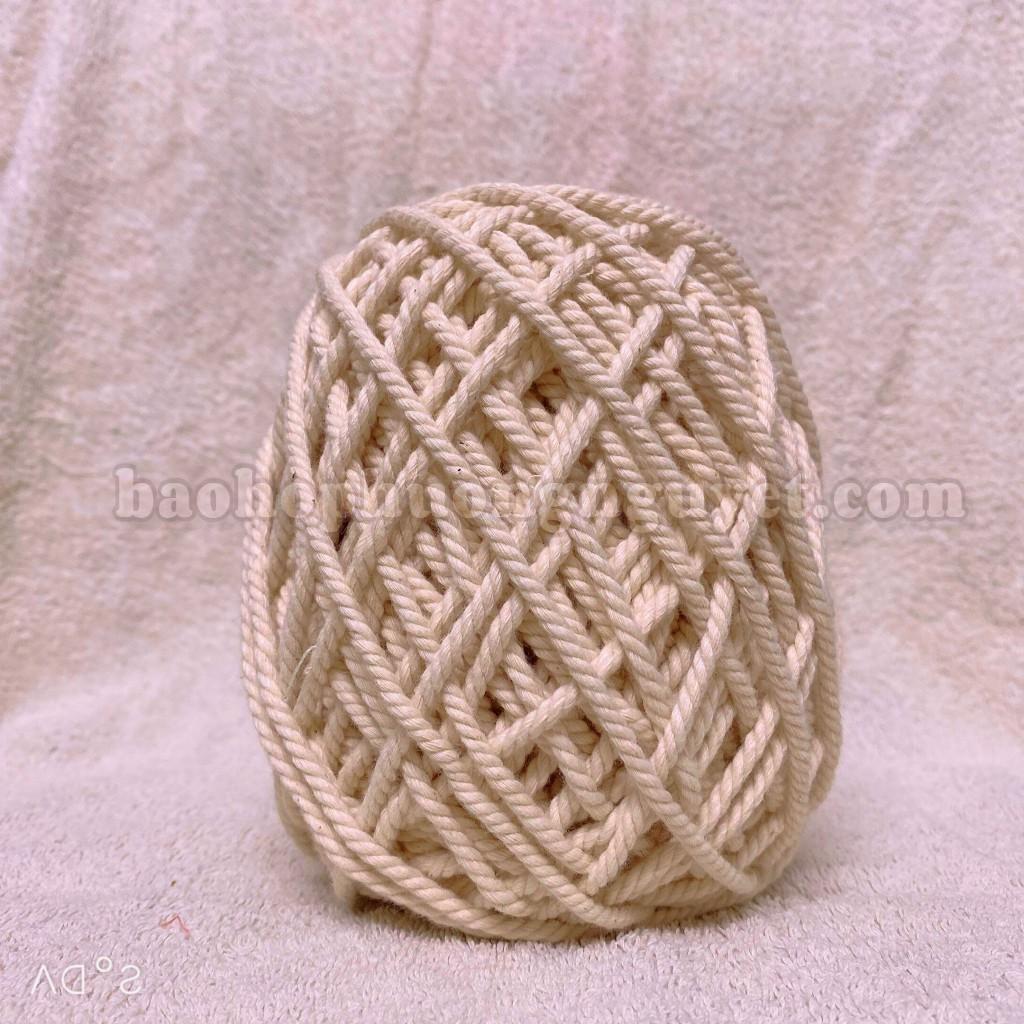 combo 10 kg Dây cotton, dây trang trí, dây thừng Macrame size 3-4-5mm