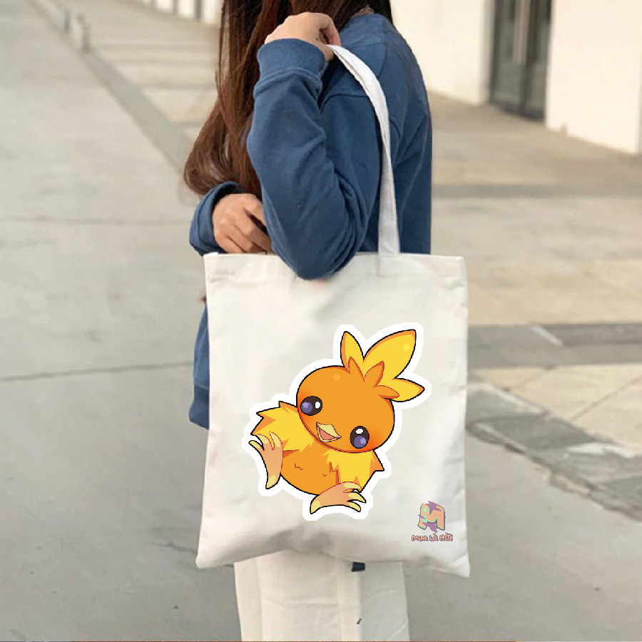 Túi Tote in hình chủ đề Pokemon