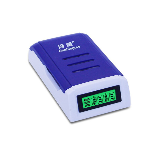 Tự ngắt khi đầy Bộ Sạc Pin AA, AAA Tốc Độ Cao Hiển Thị Màn Hình LCD - K209 Doublepow