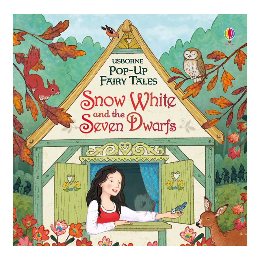 Sách tương tác tiếng Anh - Usborne Pop-Up Fairy Tales: Snow White And The Seven Dwarfs