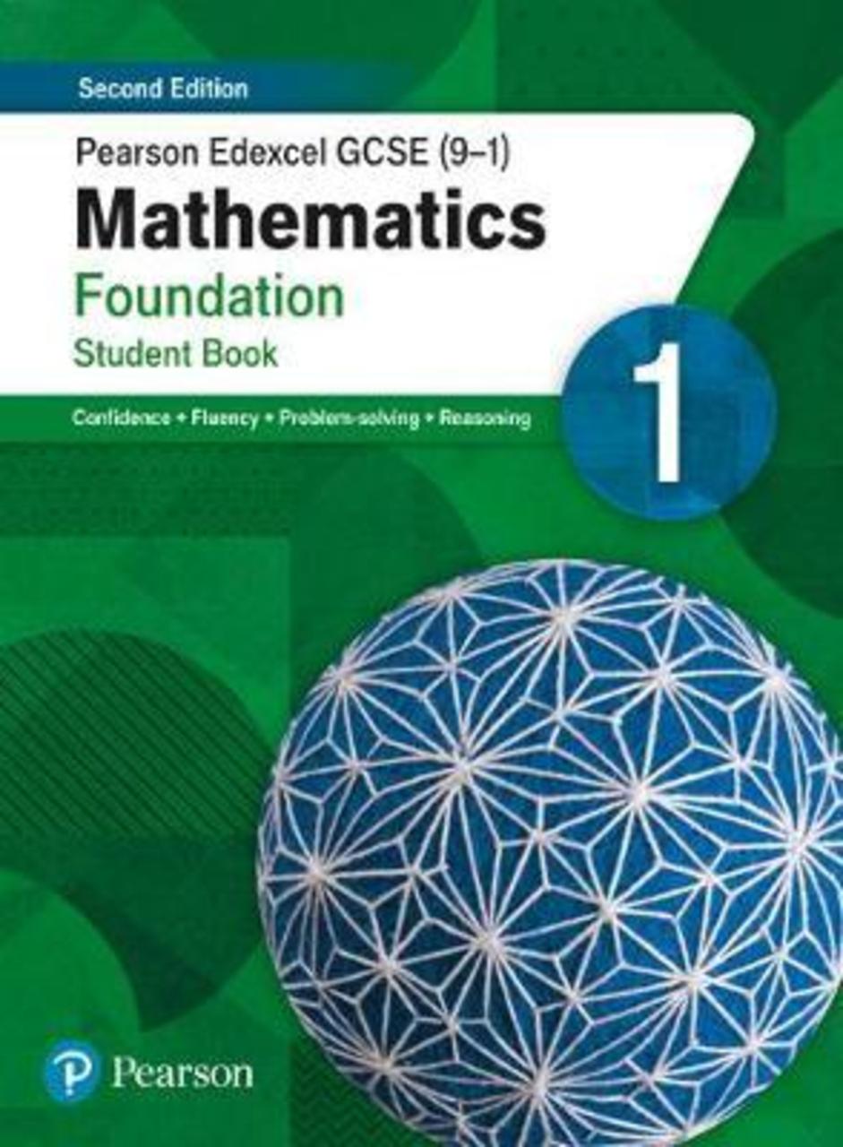 Sách - Pearson Edexcel GCSE (9-1) Mathematics Foundation Student Book 1 : Seco by Katherine Pate (UK edition, paperback)