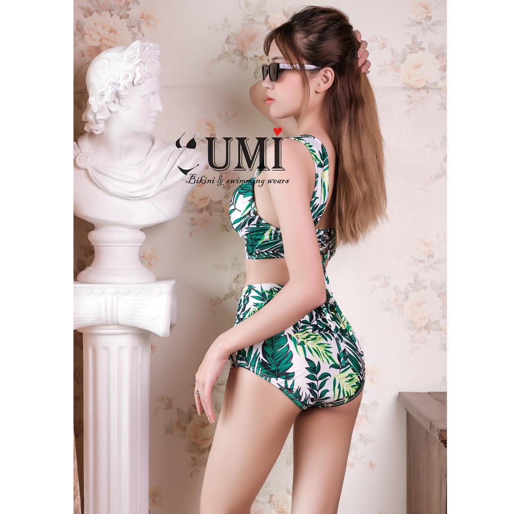 BIKINI ÁO HOA + VÁY HOẶC QUẦN CẠP CAO NHIỀU MÀU SẮC BIKINI UMI