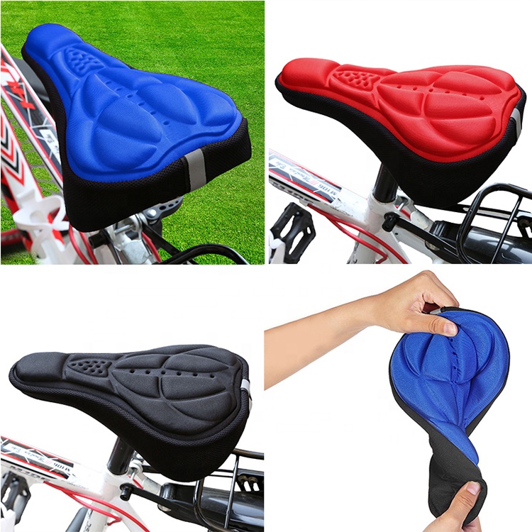 Miếng bọc yên xe đạp thể thao êm ái,chống trượt,có dây rút điều chỉnh - Hàng chính hãng