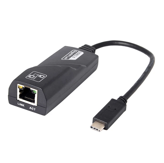 Cáp chuyển đổi USB-C/Type-C sang RJ45 Ethernet LAN thích hợp cho laptop