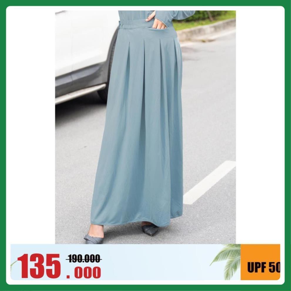 Chân Váy, Váy Quây Chống Nắng Cardina Chất Thun Lạnh cao cấp Lỗ Thông Hơi Thoáng Khí, Mềm Mịn Siêu Mát