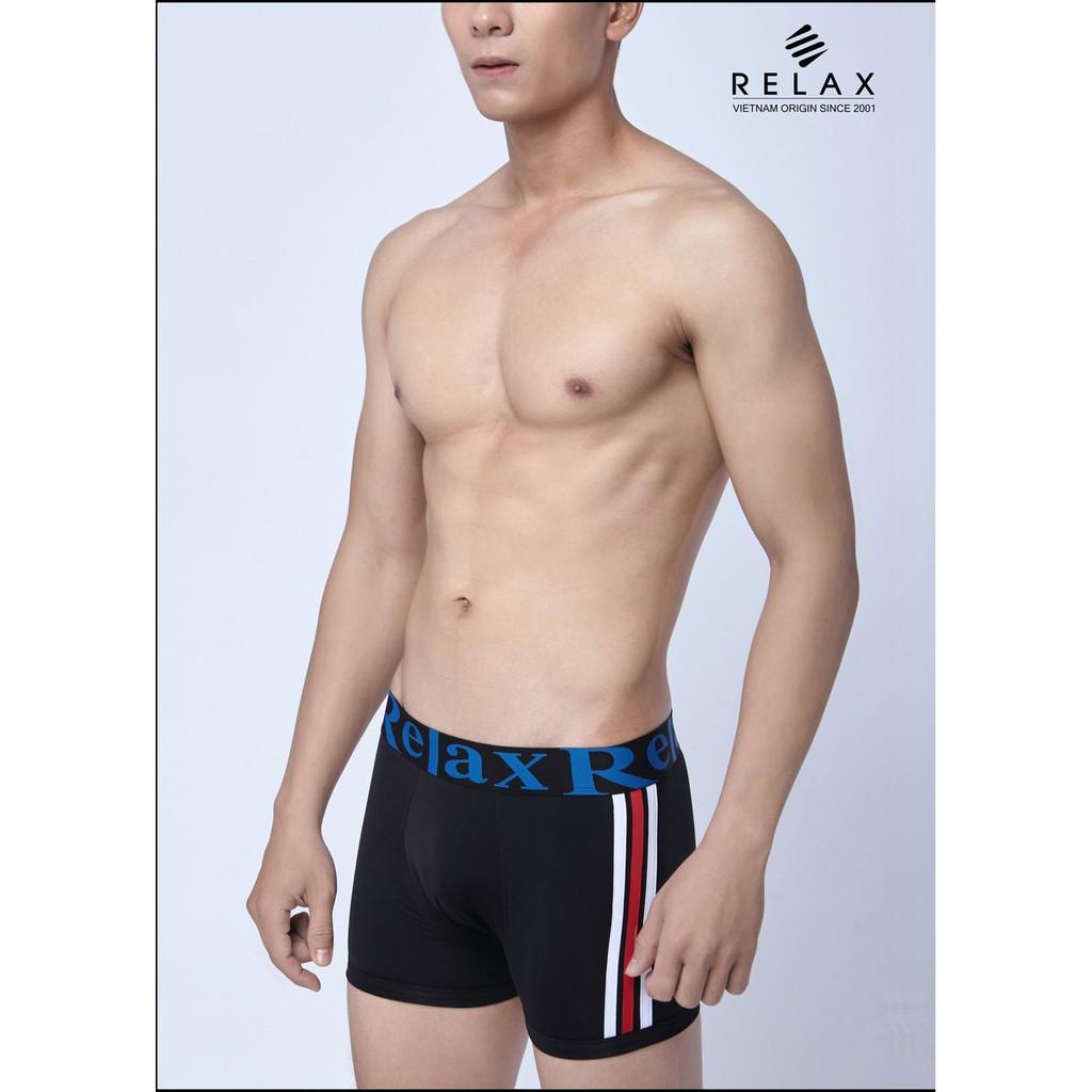 Quần lót nam boxer RLTK007 quần sịp nam thoáng mát mềm mại cao cấp, co giãn tốt, ôm gọn - RELAX