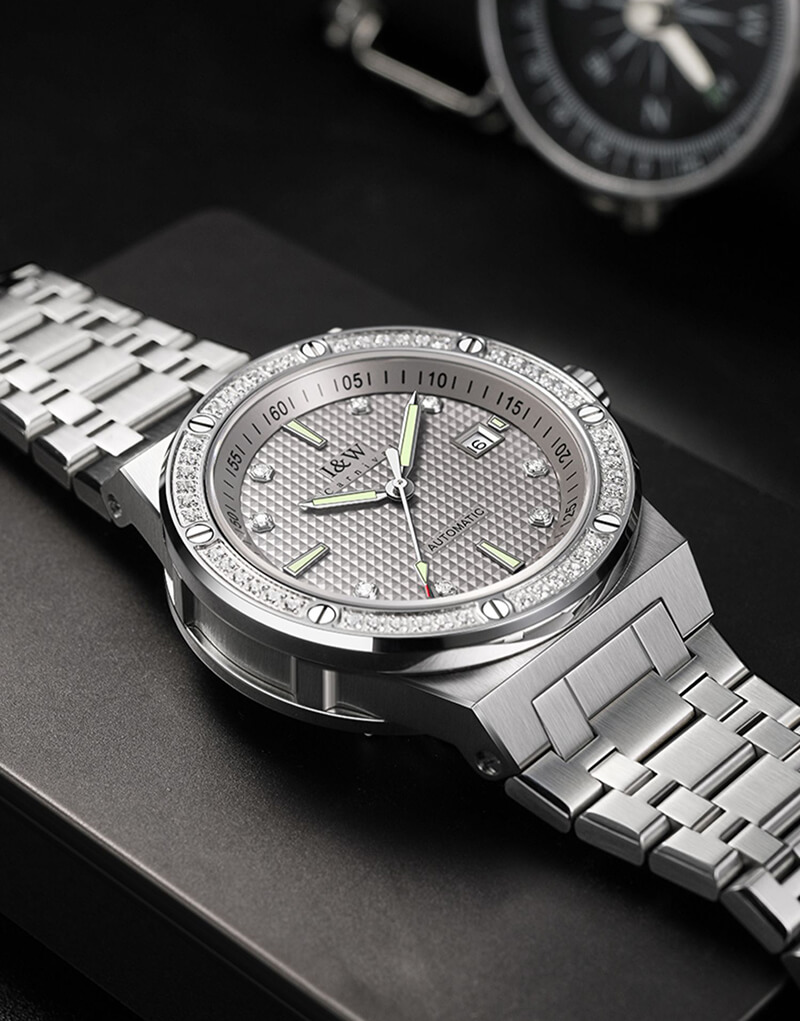 Đồng hồ nam chính hãng IW CARNIVAL IW610G-5 Kính sapphire ,chống xước ,Chống nước 30m ,Bảo hành 24 tháng,Máy cơ ,dây kim loại 316L không gỉ, thiết kế đơn giản dễ đeo