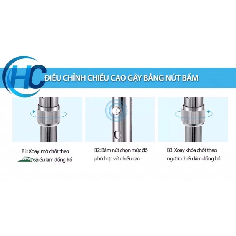 Gậy 3 Chân Cao Lucass B-926