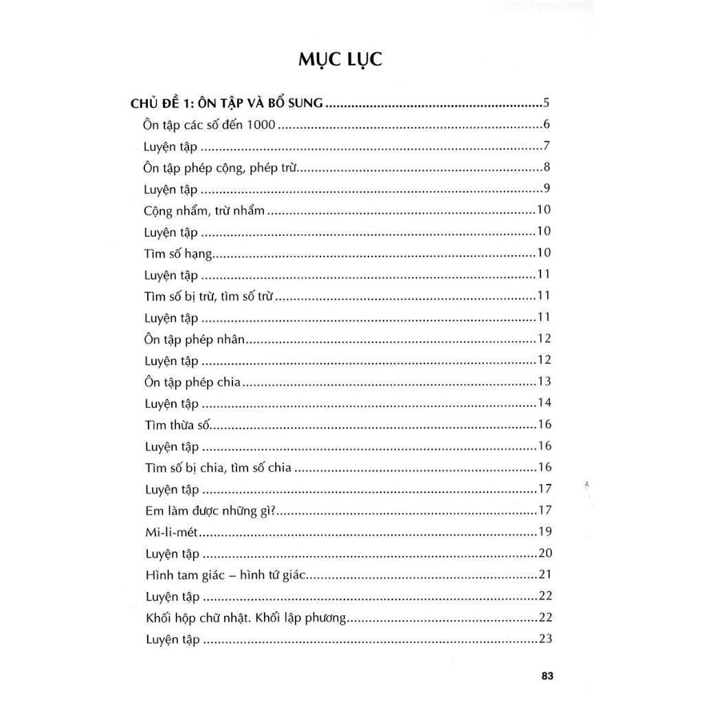 Sách - Hướng Dẫn Giải Bài Tập Toán Lớp 3 - Tập 1 - Bám Sát SGK Chân Trời Sáng Tạo - Hồng Ân