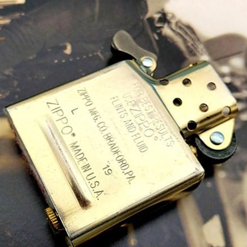 Ruột Zippo mới chính hãng USA – màu vàng KHÔNG KÈM VỎ ZIPPO