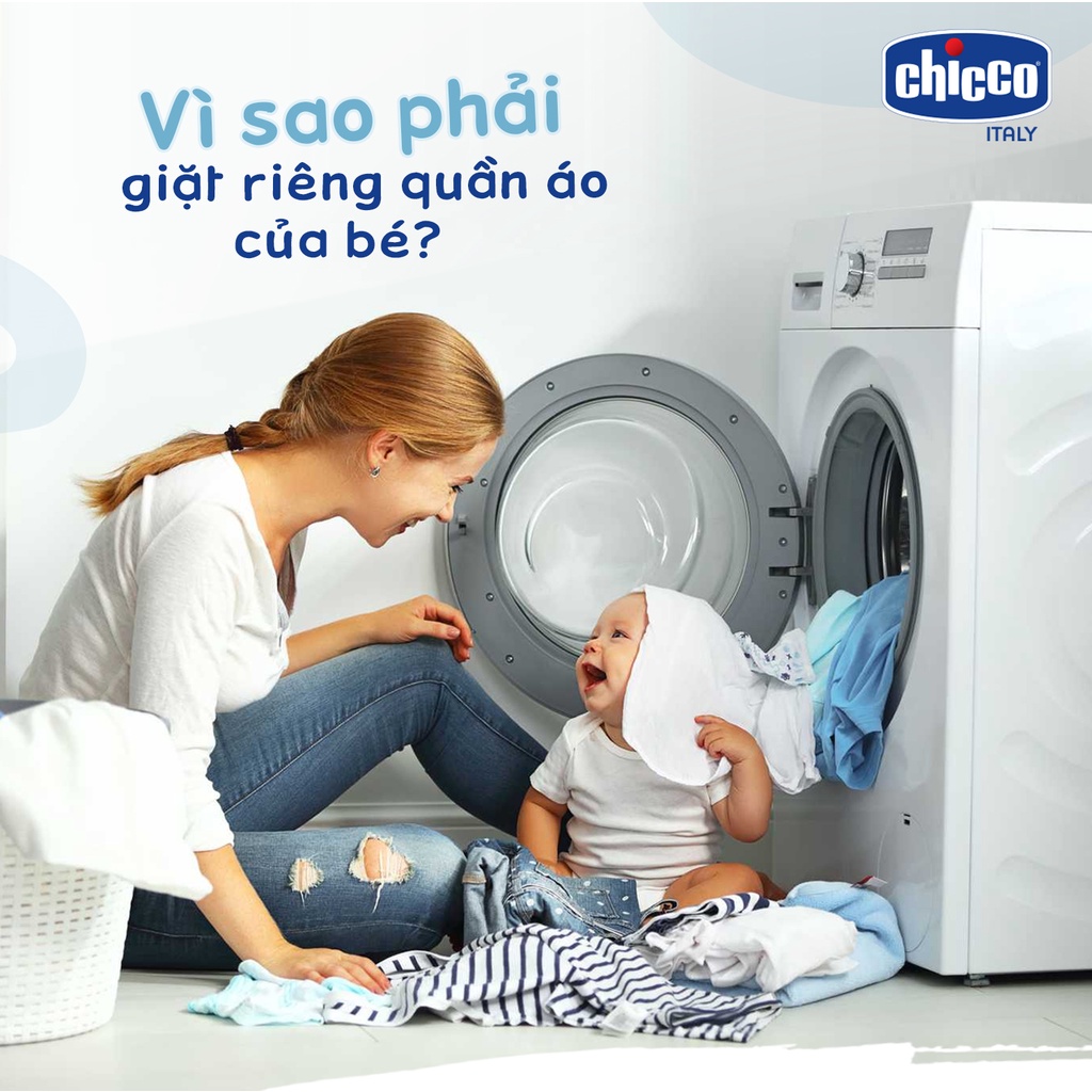 NƯỚC GIẶT CHICCO 0M+ KHÁNG KHUẨN