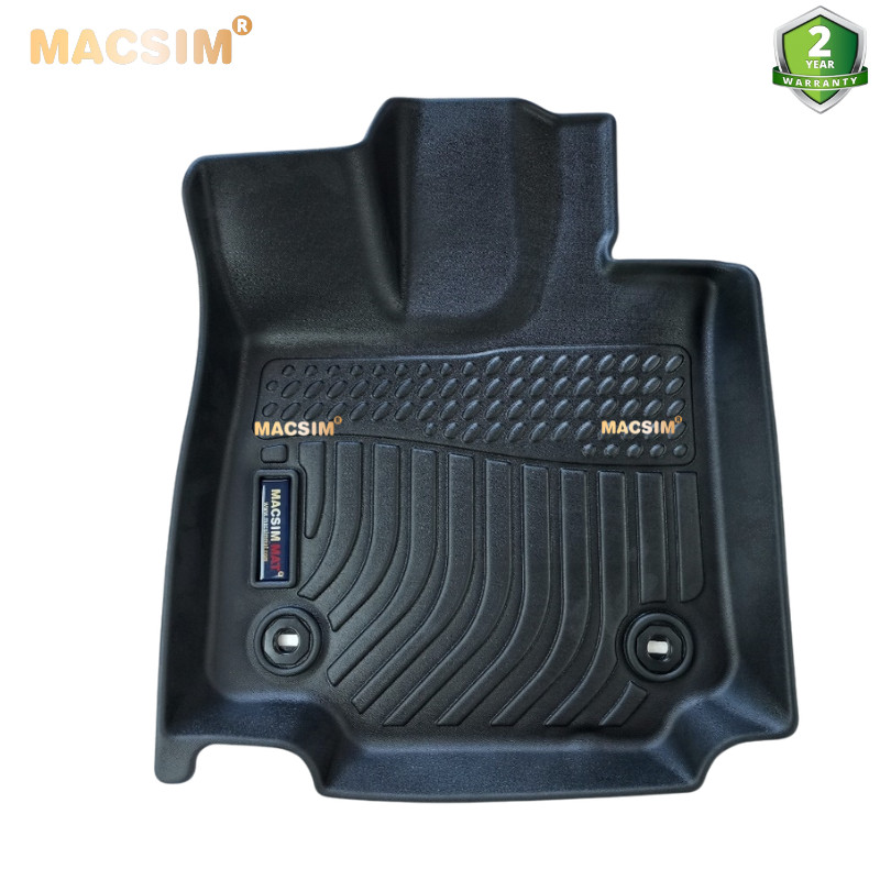 Thảm lót sàn xe ô tô LEXUS NX 2016- tới nay (sd) chất liệu TPE thương hiệu Macsim màu đen