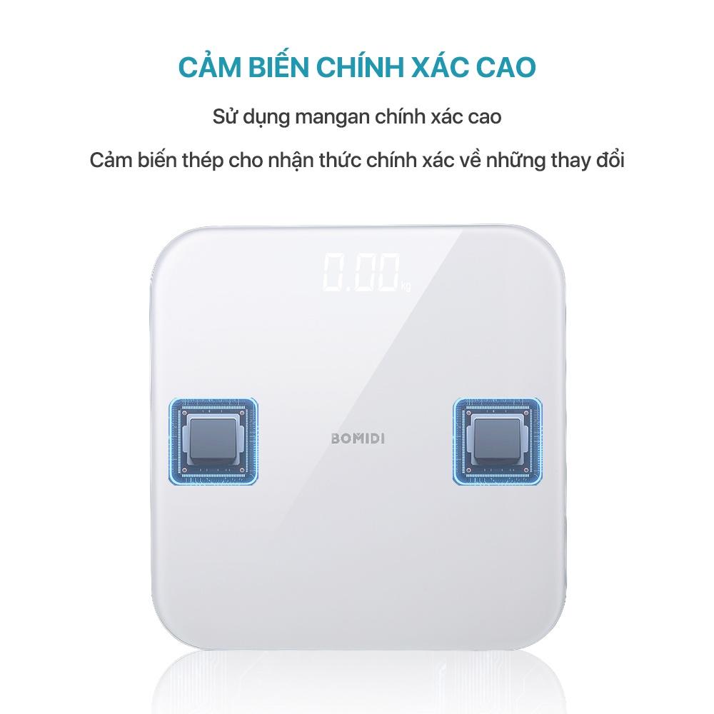 Cân điện tử thông minh BOMIDI W1 - Hàng chính hãng