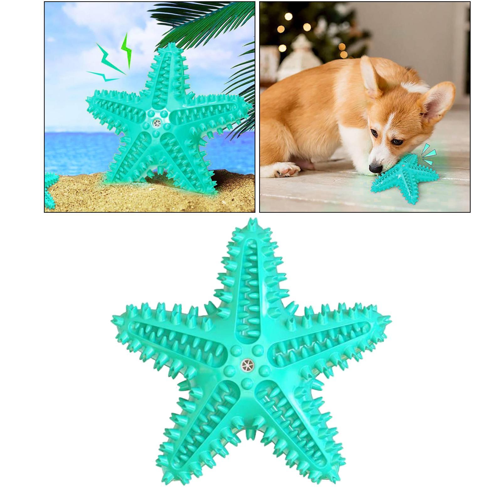 Dog Squeaky Chew Toy Bite Resistant Interactive Molar Cleaning