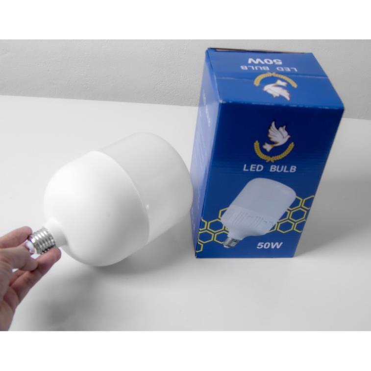 Bóng đèn LED trụ tròn 15W - 30W - 50W ánh sáng trắng-Bóng Đèn Led