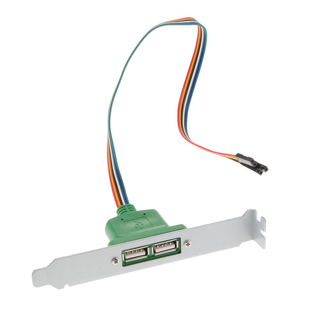 Desktop Computers Case Power Supply Reset HDD Button Switch + Dual USB Port