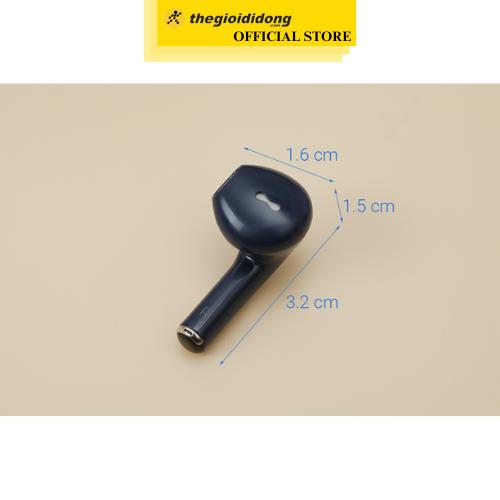 Tai nghe Bluetooth TWS AVA+ FreeGo PT62 Xanh Navy - Hàng chính hãng