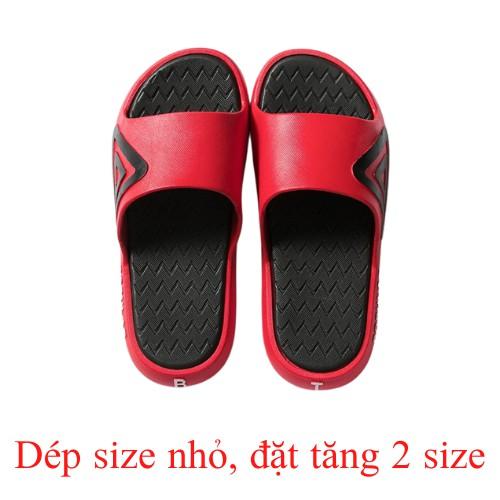 Dép quai ngang đúc phối họa tiết tam giác LuxWear siêu mềm, êm DQN01