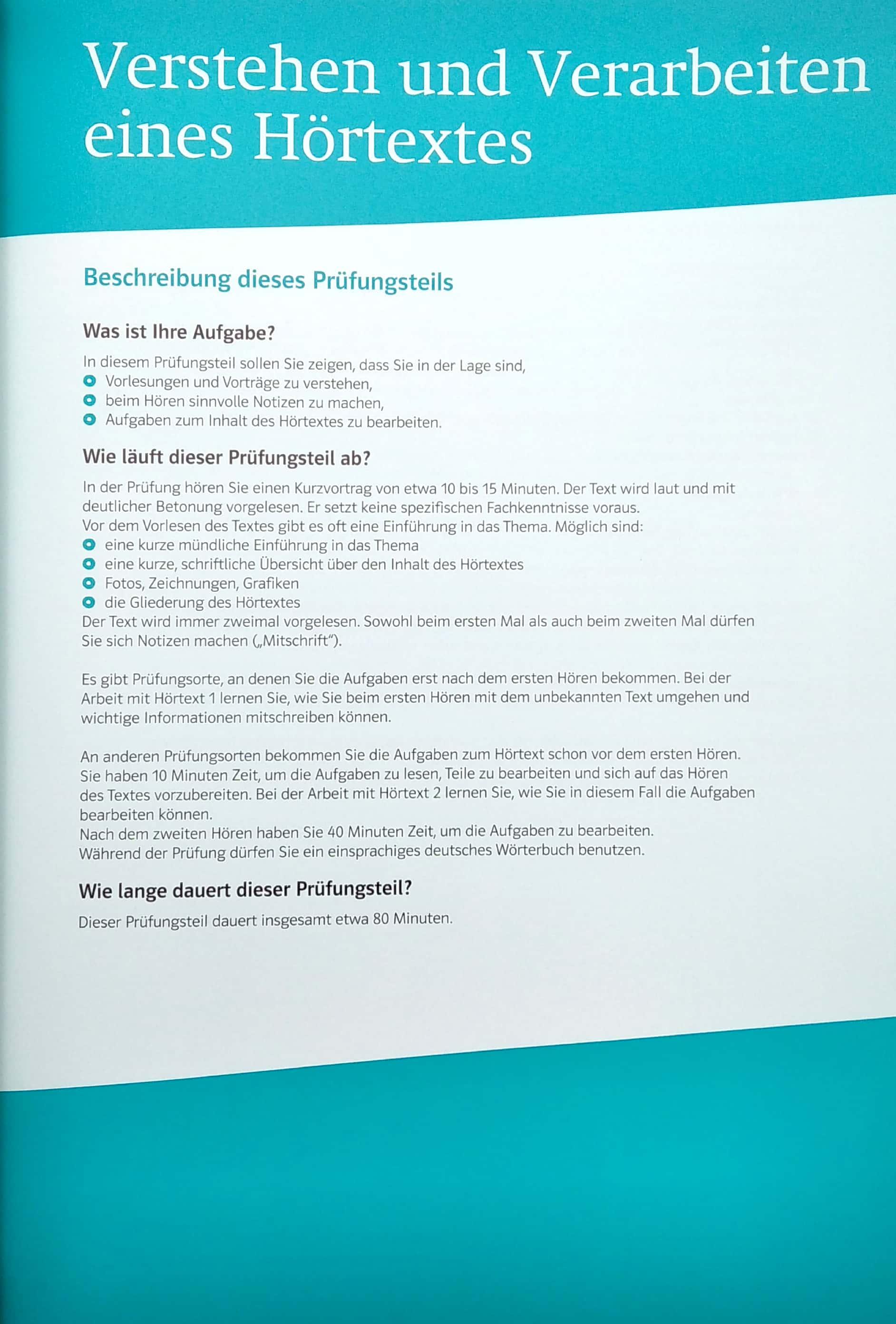 Mit Erfolg zur DSH - Übungsbuch