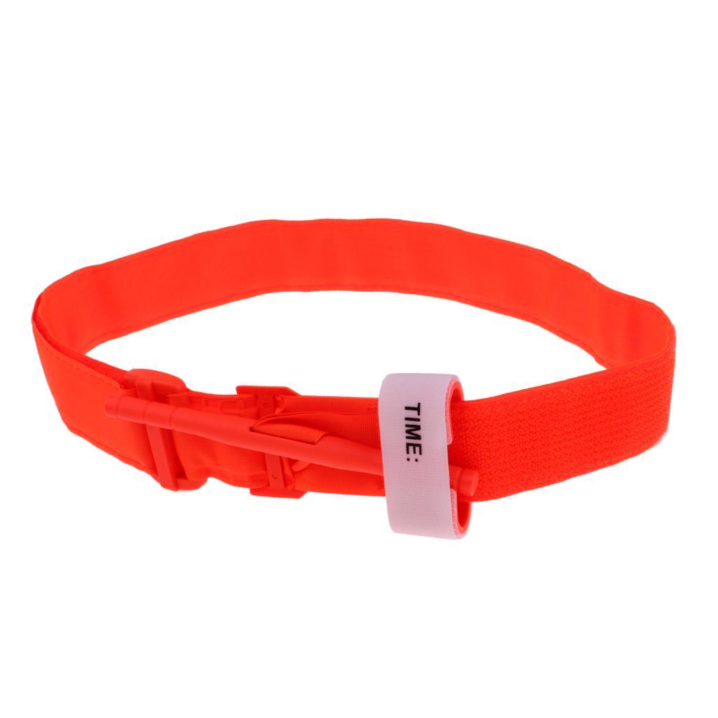 Outdoor Hiking Emergency Rescue Bandage Tourniquet Buckle First Aid Quick Slow Release
