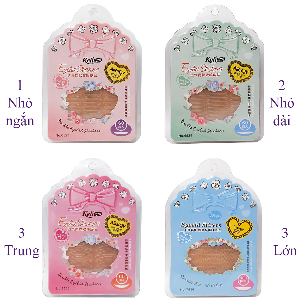 Miếng Dán Mí Lưới Tàng Hình Kèm Keo Dán KELI 60 Miếng