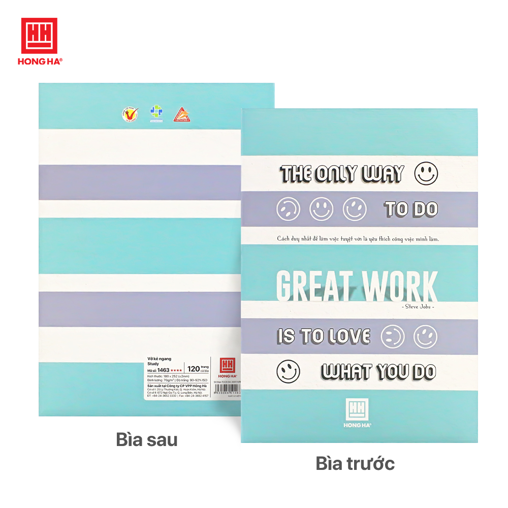 Vở kẻ ngang 120 trang Study Be Yourseft - 1463