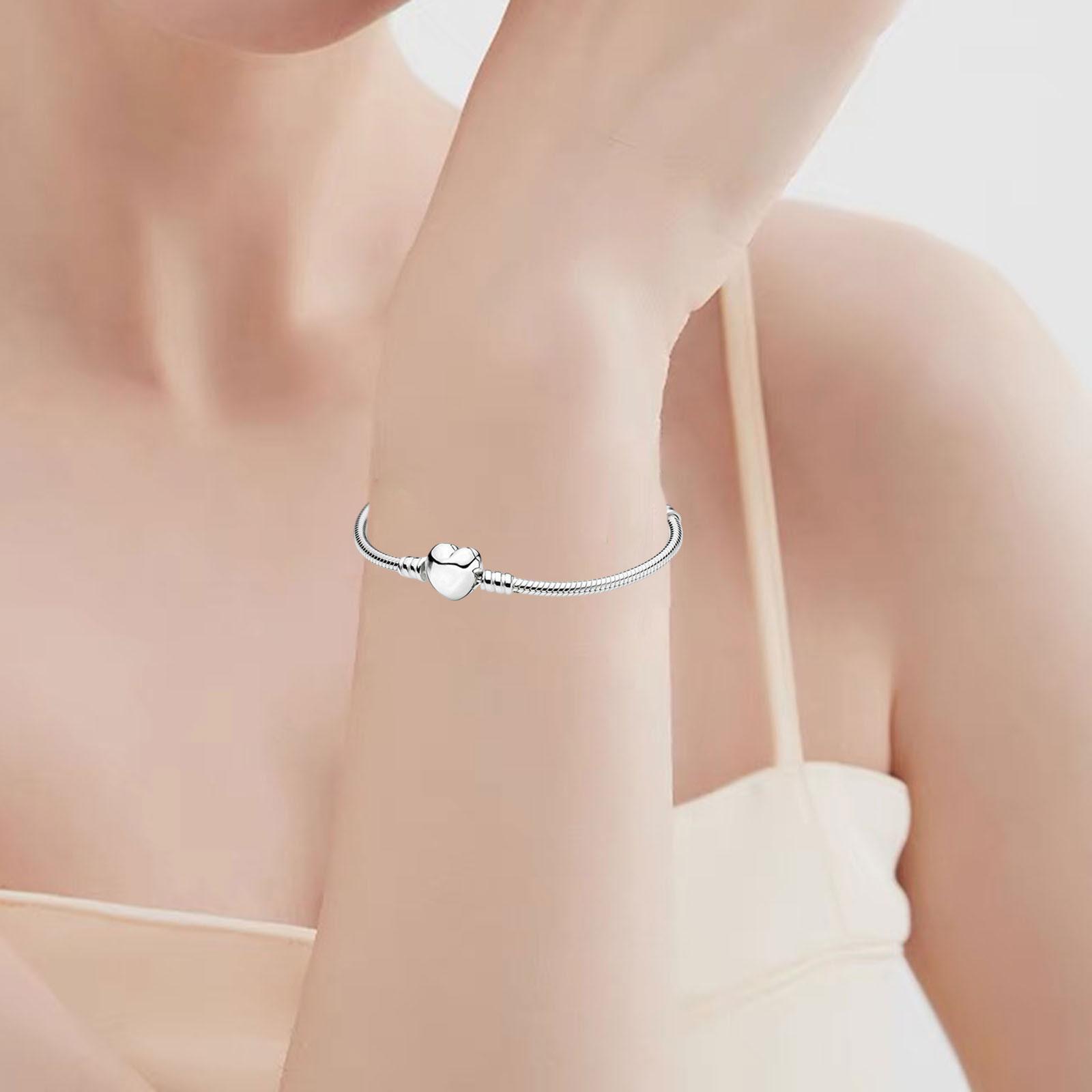 Snake Chain Bracelet DIY Jewelry Crafts Gift for Valentine'S Day Women