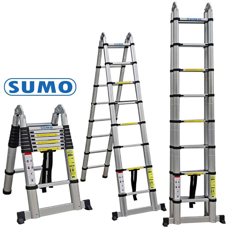 Thang Nhôm Rút Gọn Đơn Sumo Nhật Bản ADT808B - Hàng Chính Hãng