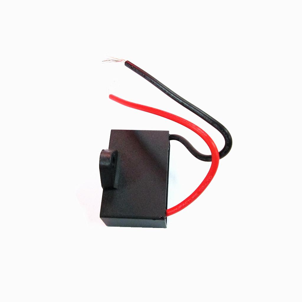 CBB60 AC 450V 1.5UF Trụ Hình Động Cơ Tụ Điện Dung Trắng