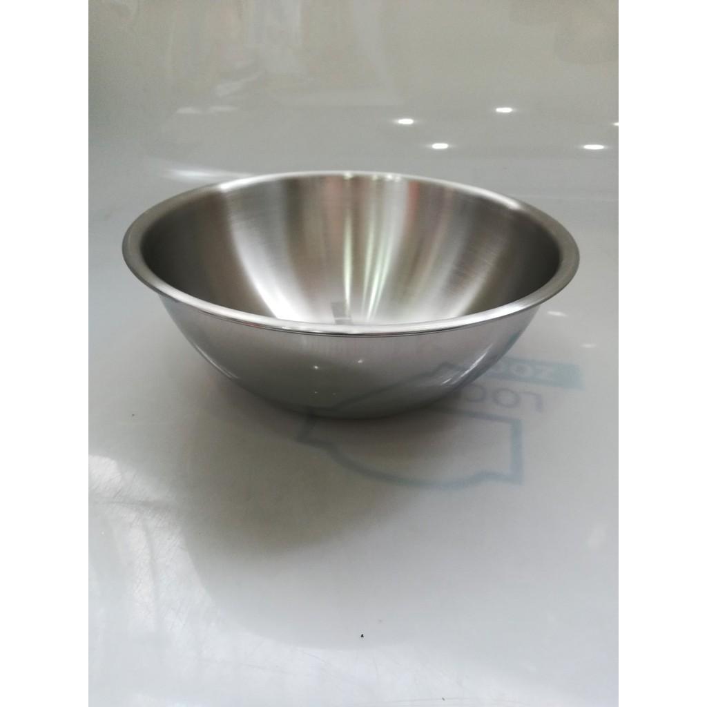 Thau Trộn Inox Thái Lan 18cm(1,2L)-21cm(2L)-24cm(3,2L)-135018,135021,135024