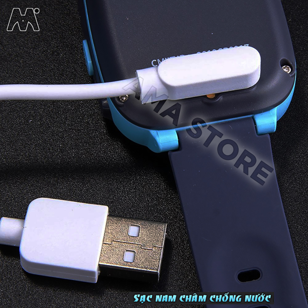 Đồng hồ Thông minh Gọi Video Call Định vị chuẩn GPS, Wifi Dành cho Trẻ em Mầm non, Học sinh Tiểu học AMA Watch Y95 Hàng nhập khẩu