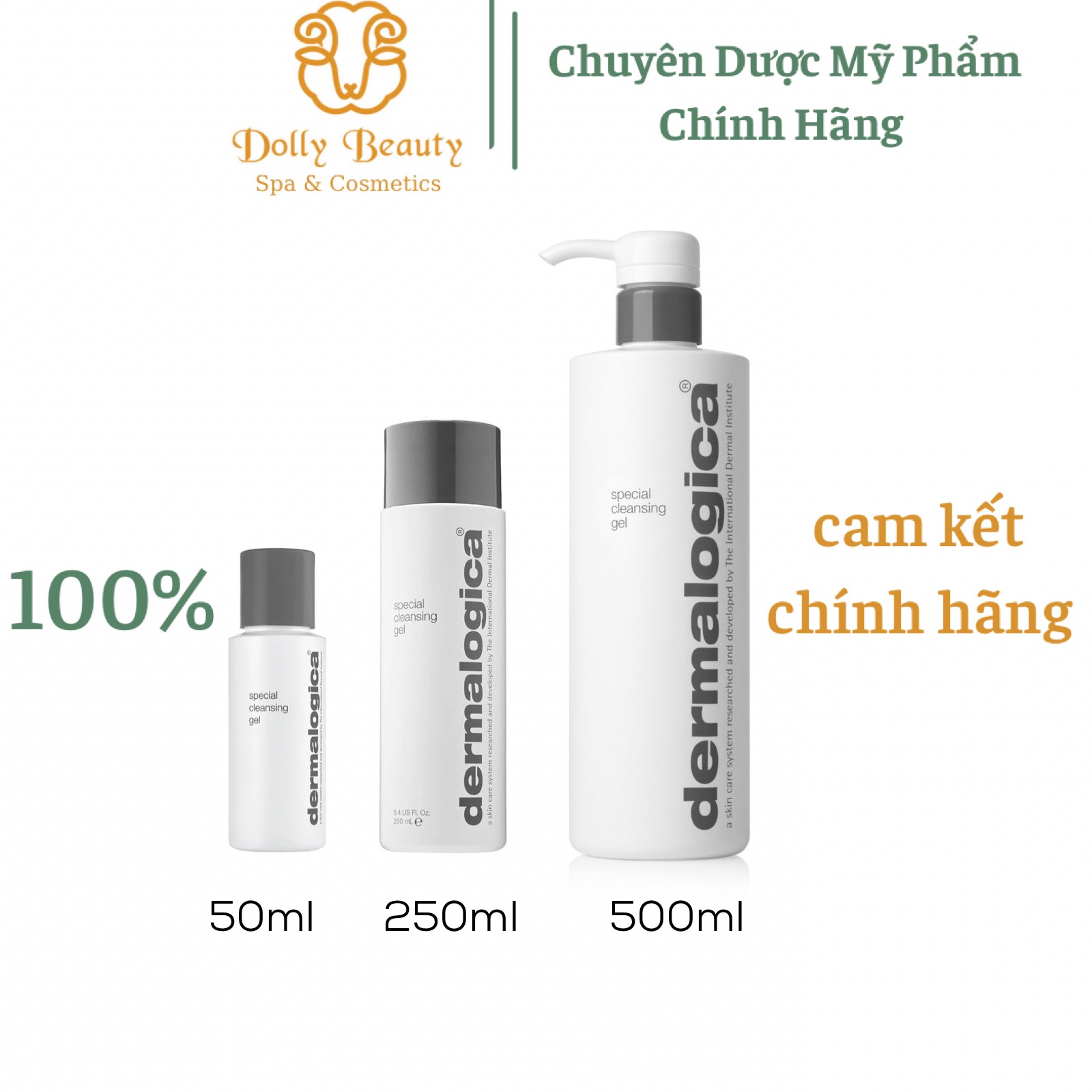 Sữa rửa mặt không xà phòng dành cho da dầu SPECIAL CLEANSING GEL của Dermalogica - Dolly Beauty