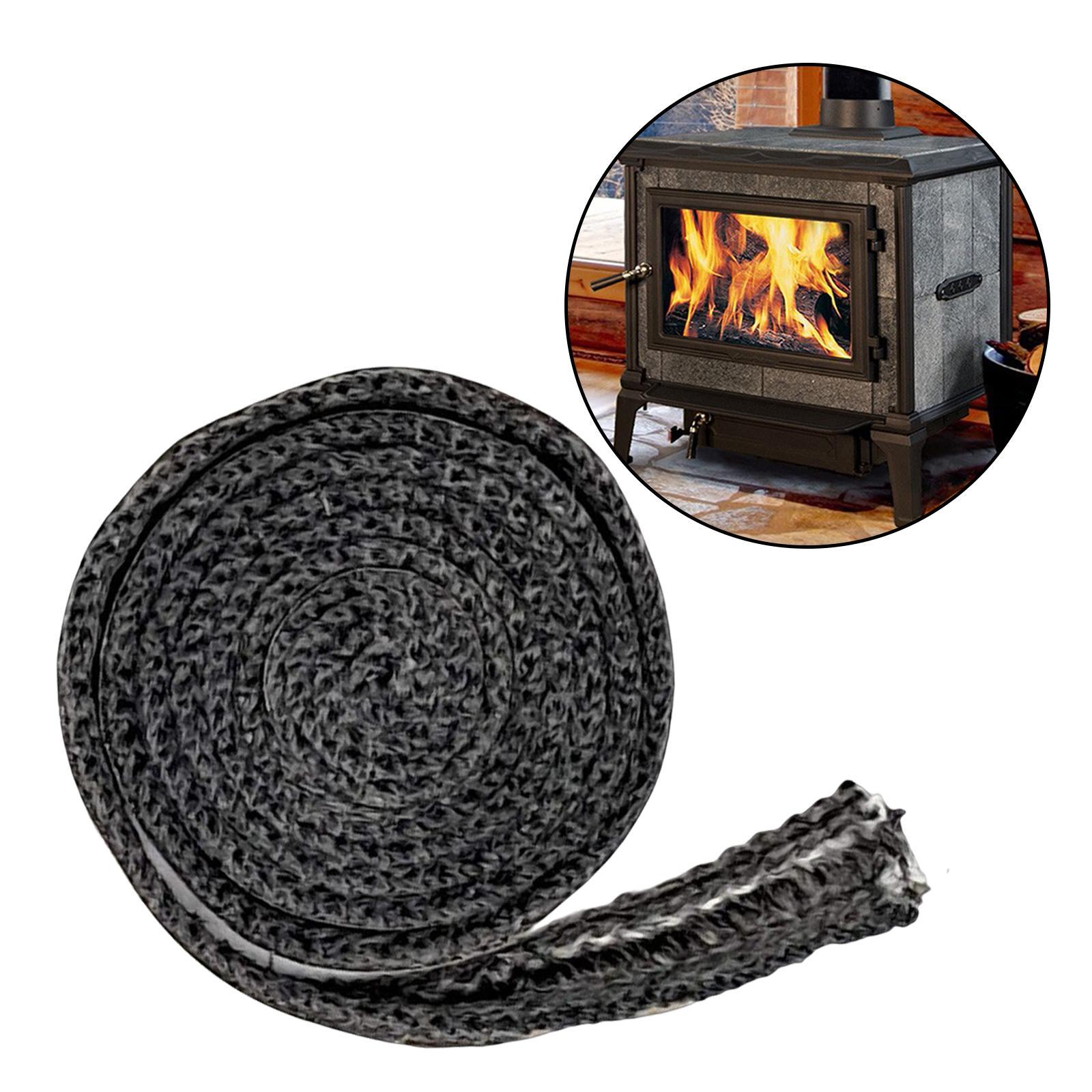 2 oven Gasket Tape Fiberglass Flat Gasket Tape for Door 10mm Width