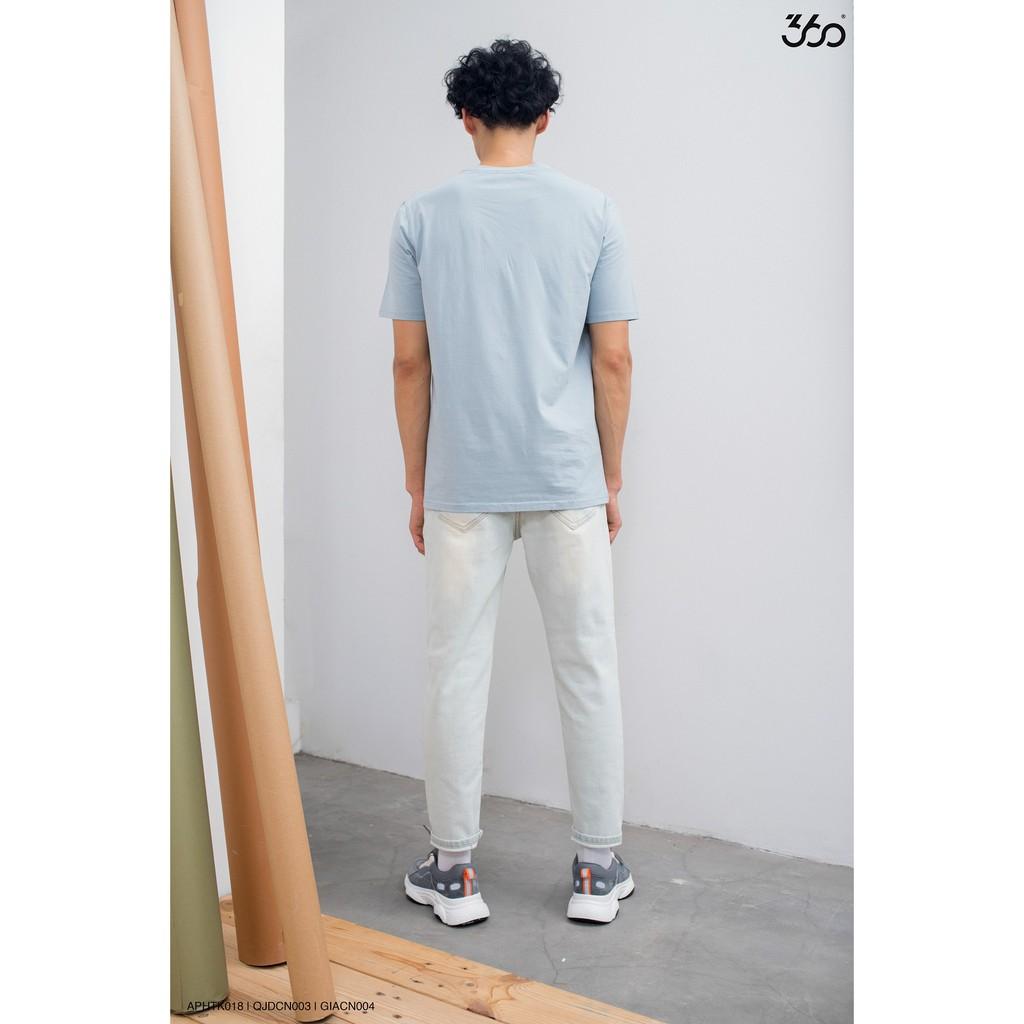 Sale Quần jean nam 360 BOUTIQUE dáng dài trẻ trung, năng động - QJDCN003