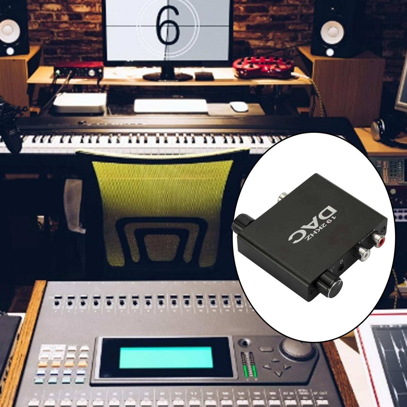 192 DAC SPDIF to Analog Converter Adapter Compact