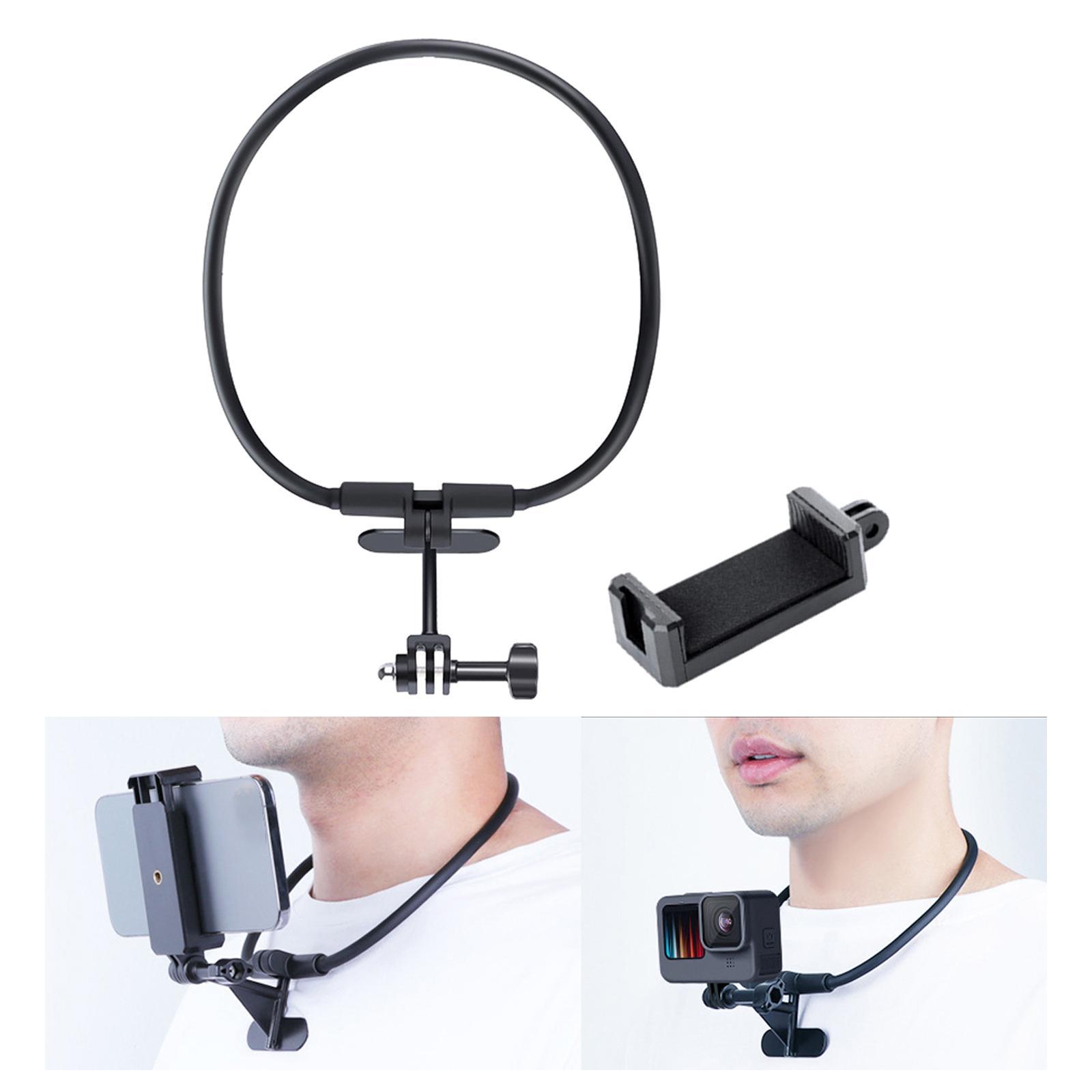 Neck Holder Mount Accessories Phone Stand Selfie for Camera Vlog Cell Phone
