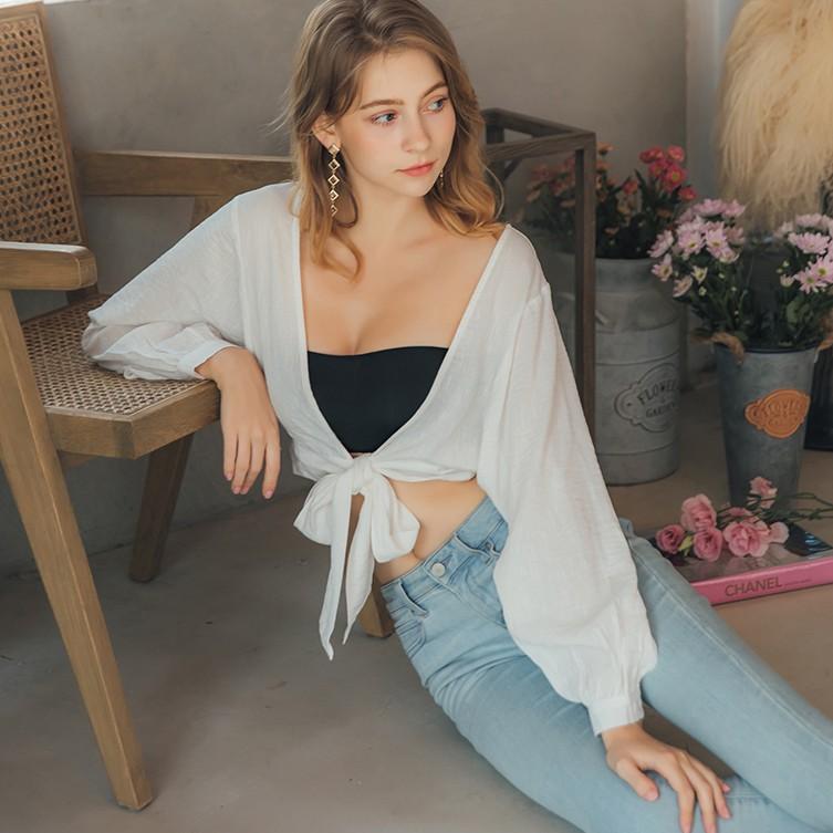 Áo Lót Quây Trơn Không Gọng Đệm Vừa Nâng Ngực Chống Tụt B400