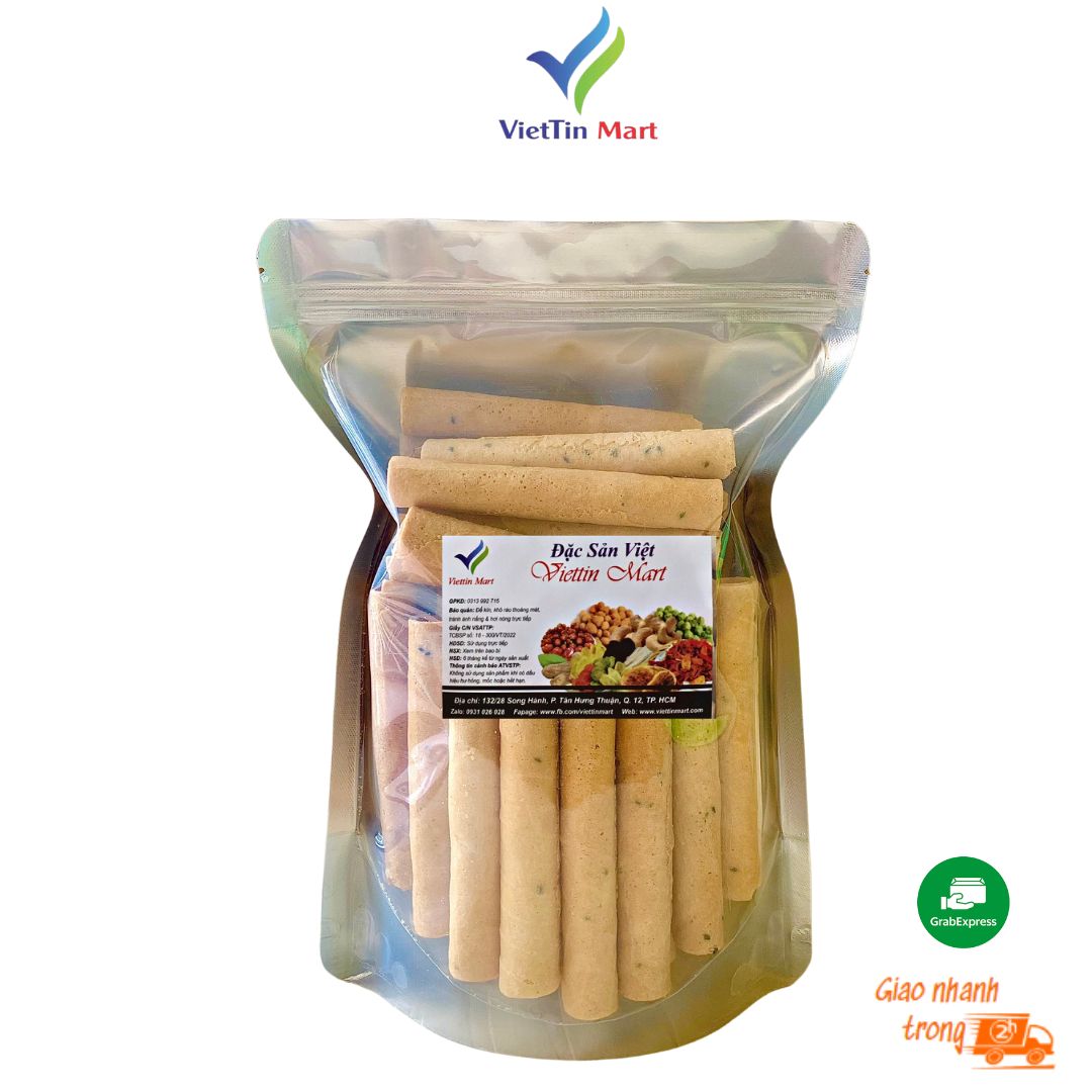 Bánh Ống Mè Cuộn Tròn 500g VIETTIN MART