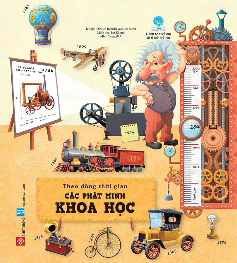 Sách Theo Dòng Thời Gian - Các Phát Minh Khoa Học