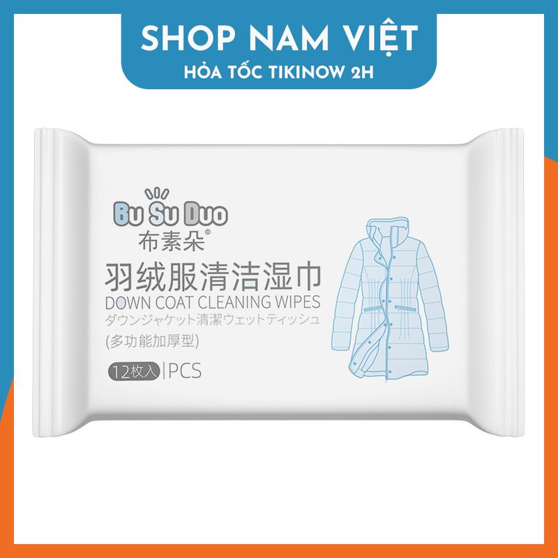Khăn Ướt Lau Áo Khoác Tiện Lợi